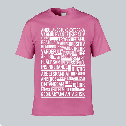 Ambulanssjuksköterska Text T-shirt