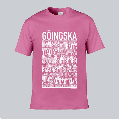 Göingska Dialekt Text T-shirt