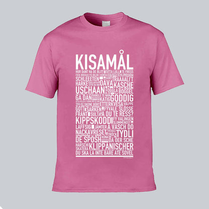 Kisamål Dialekt Text T-shirt