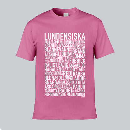 Lundensiska Dialekt Text T-shirt