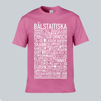 Bålstaitiska Dialekt Text T-shirt