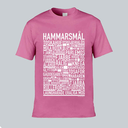 Hammarsmål Dialekt Text T-shirt