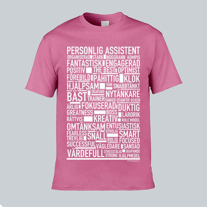 Personlig Assistent Text T-shirt