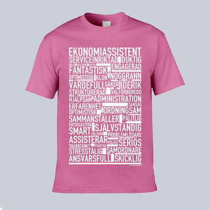 Ekonomiassistent Text T-shirt