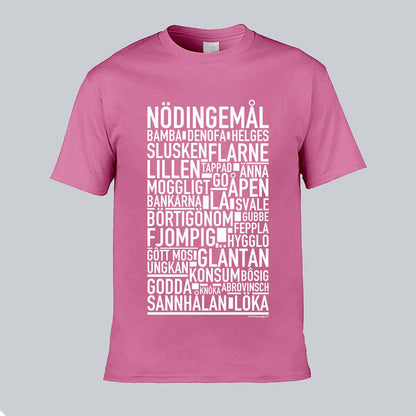 Nödingemål Dialekt Text T-shirt