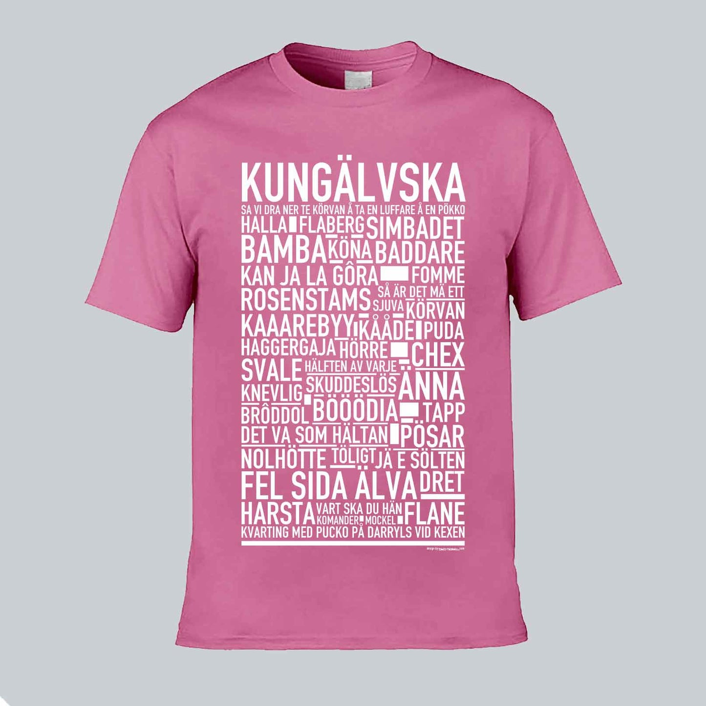 Kungälvska Dialekt Text T-shirt