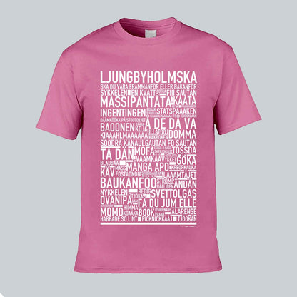 Ljungbyholmska Dialekt Text T-shirt