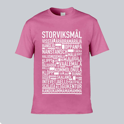 Storviksmål Dialekt Text T-shirt