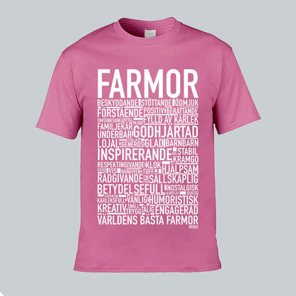 Farmor 2024 Text T-shirt