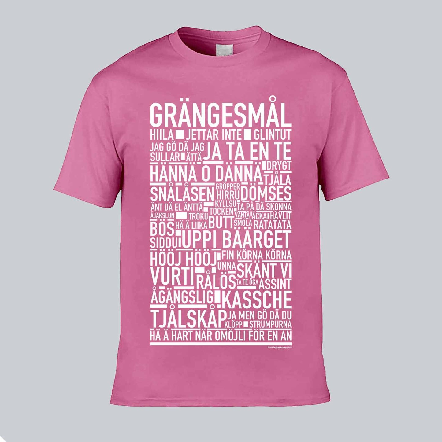 Grängesmål Dialekt Text T-shirt
