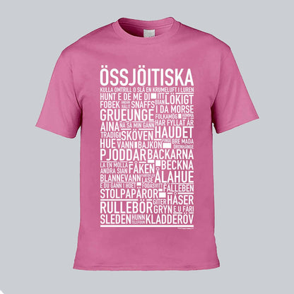 Össjöitiska Dialekt Text T-shirt