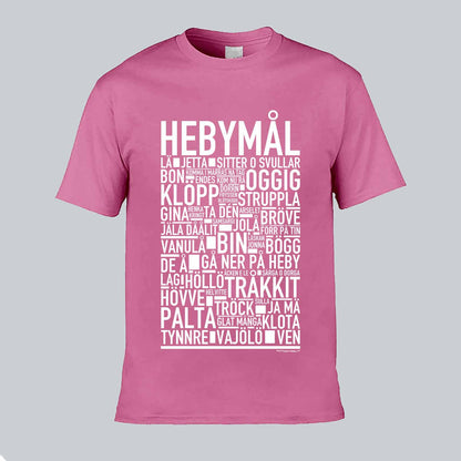 Hebymål Dialekt Text T-shirt