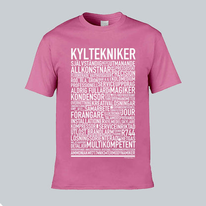 Kyltekniker Text T-shirt