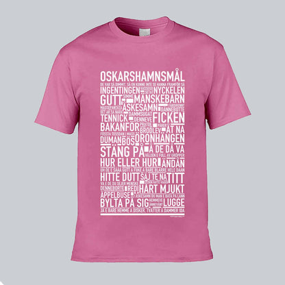 Oskarshamnsmål Dialekt Text T-shirt
