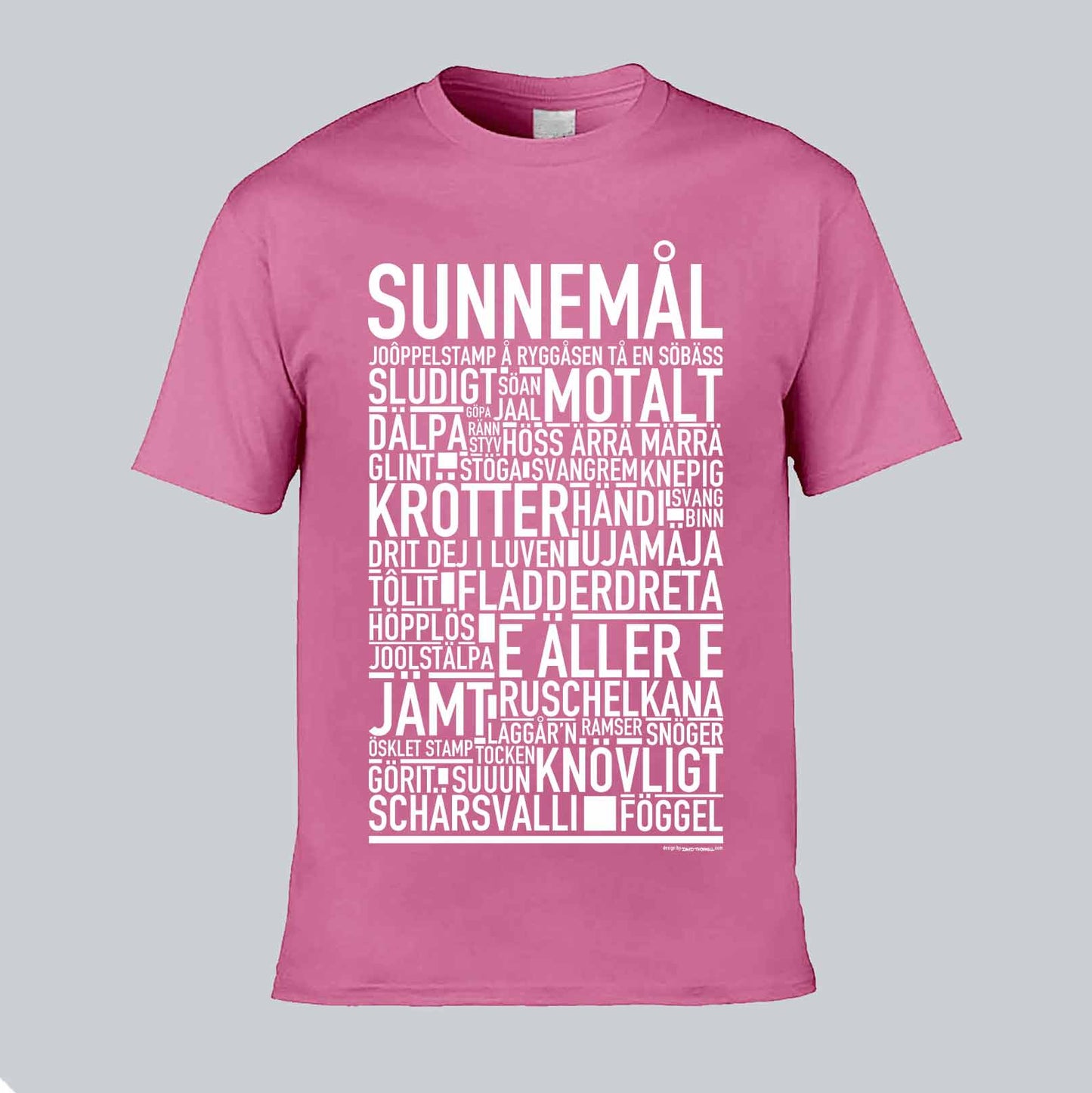 Sunnemål Dialekt Text T-shirt