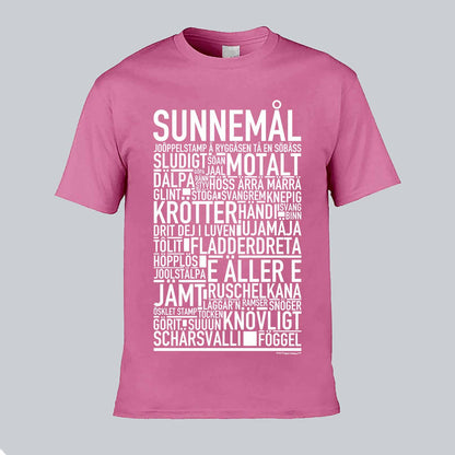 Sunnemål Dialekt Text T-shirt