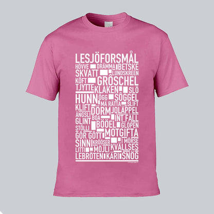 Lesjöforsmål Dialekt Text T-shirt