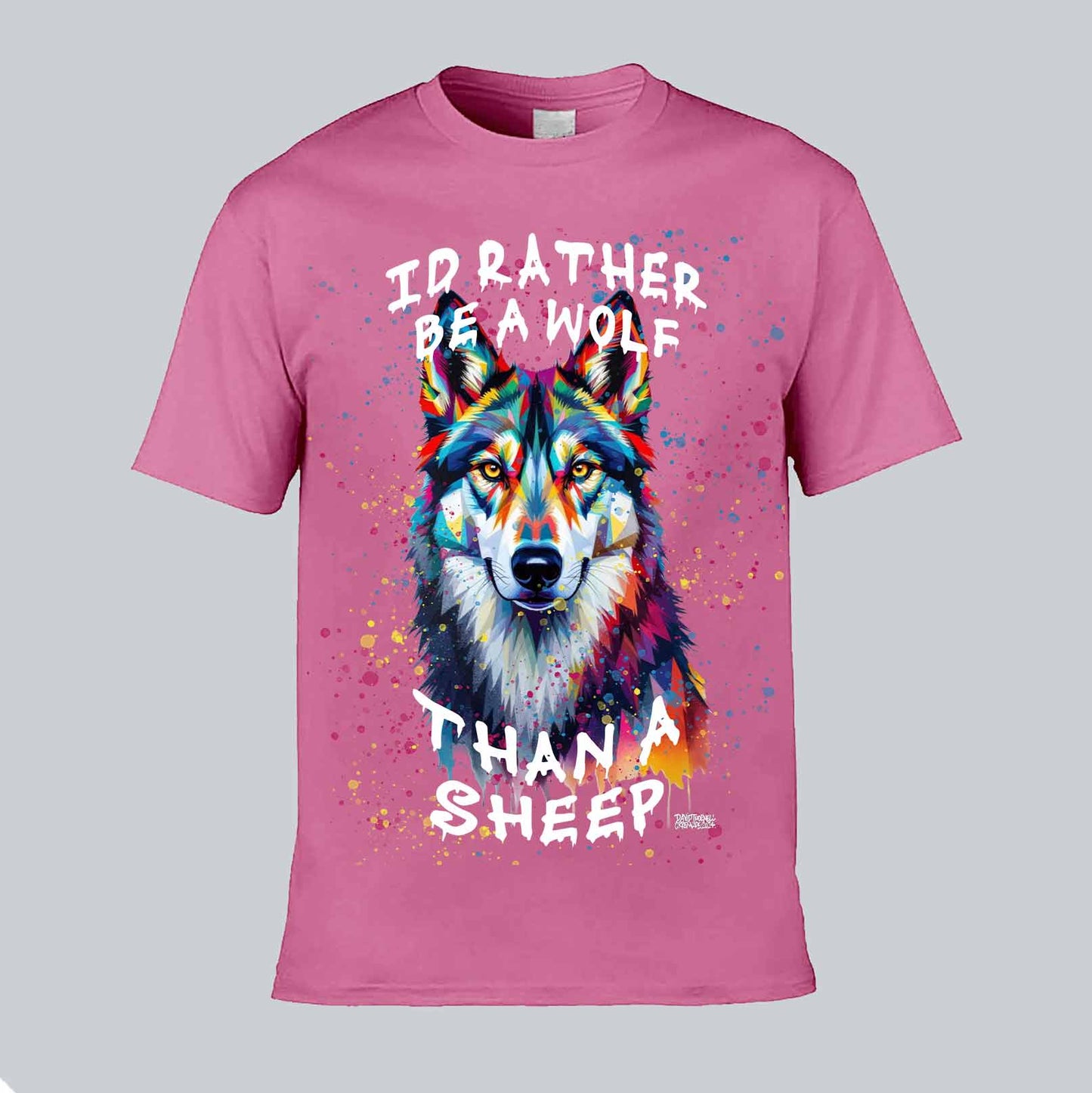 I'd Rather Be A Wolf T-shirt