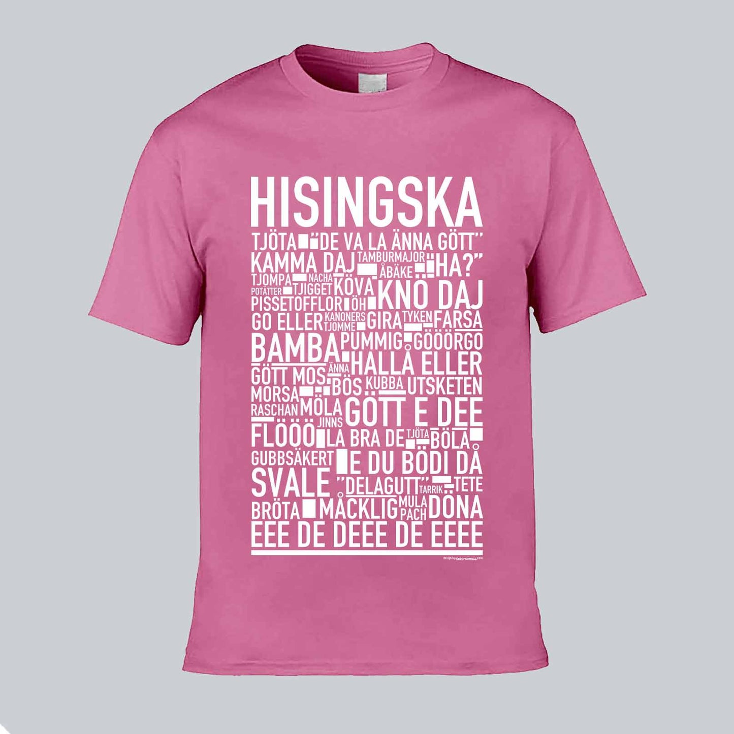 Hisingska Dialekt Text T-shirt