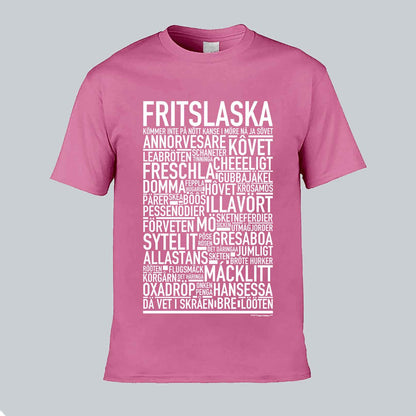 Fritslaska Dialekt Text T-shirt