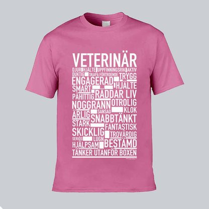 Veterinär Text T-shirt