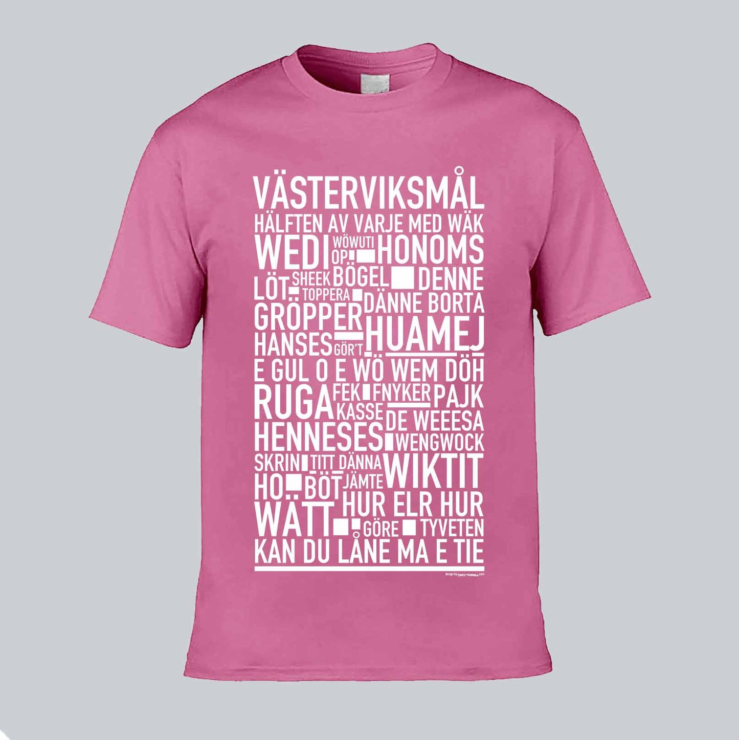 Västerviksmål Dialekt Text T-shirt