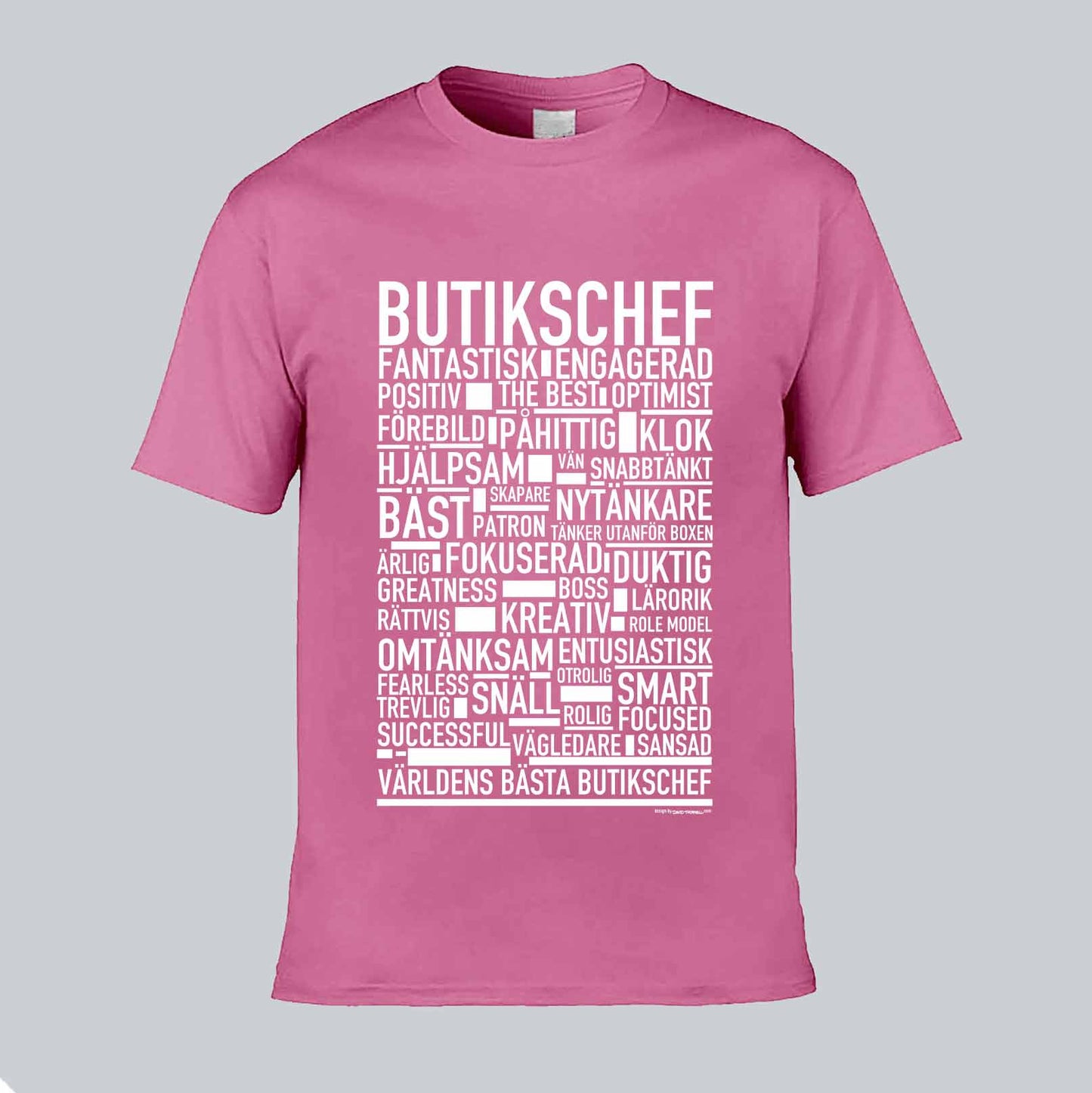 Butikschef Text T-shirt