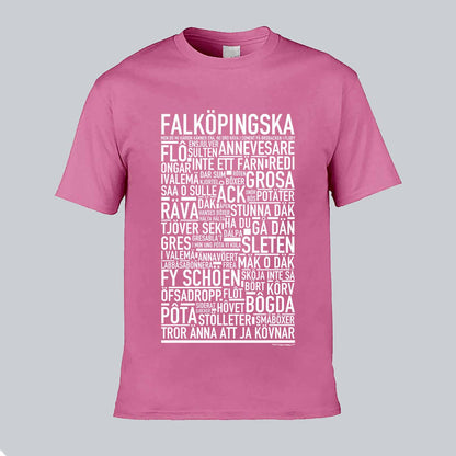 Falköpingska Dialekt Text T-shirt