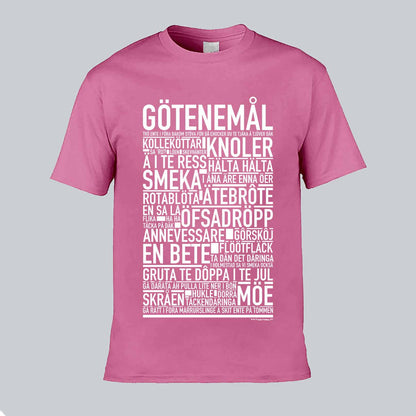 Götenemål Dialekt Text T-shirt
