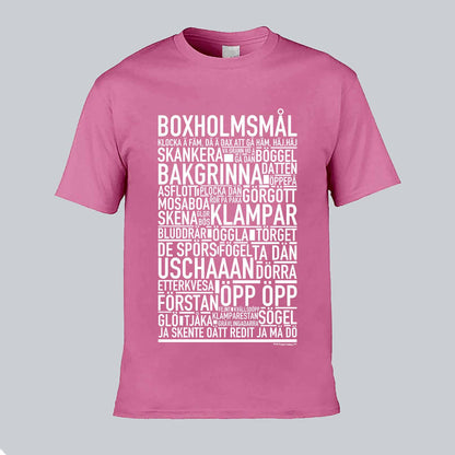 Boxholmsmål Dialekt Text T-shirt