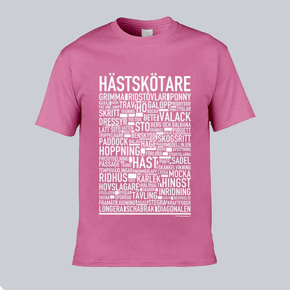 Hästskötare Text T-shirt