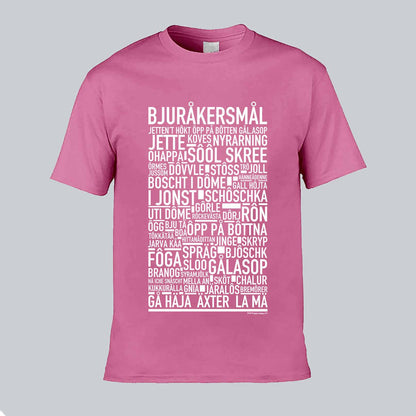 Bjuråkersmål Dialekt Text T-shirt