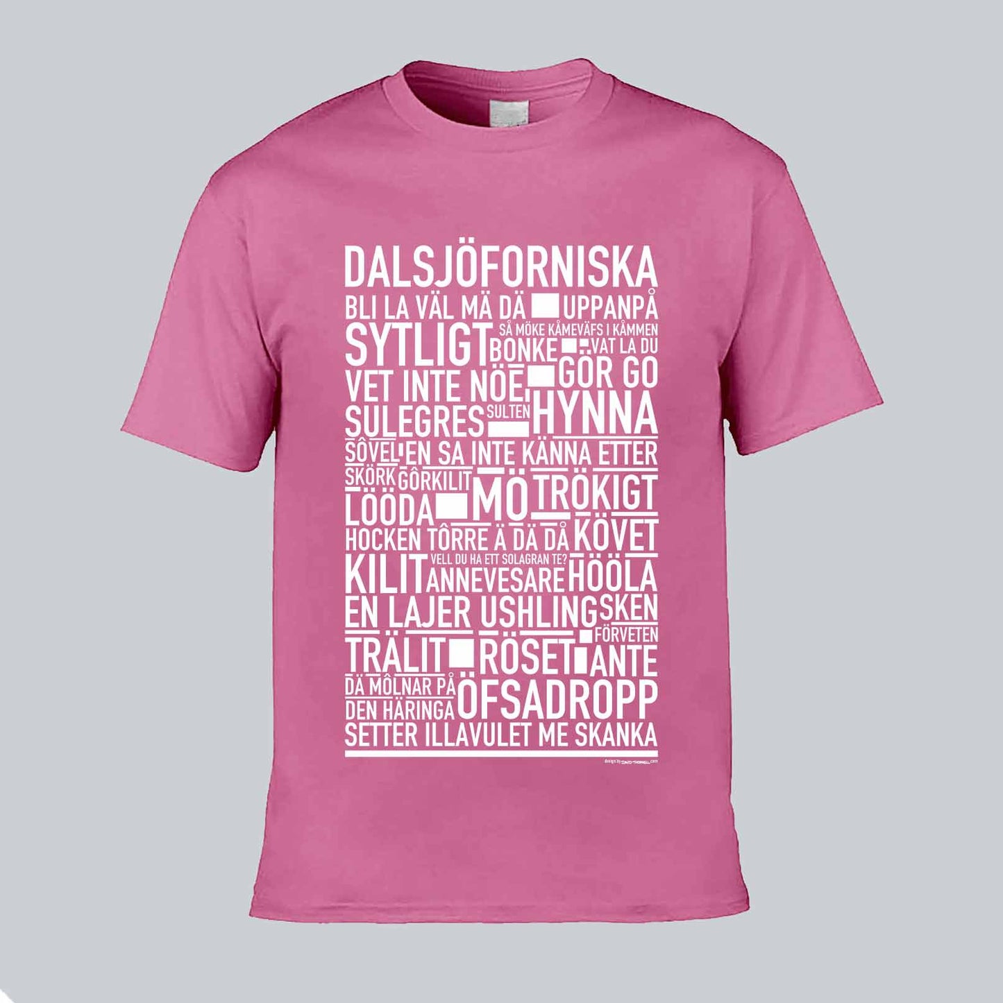 Dalsjöforsnitiska Dialekt Text T-shirt