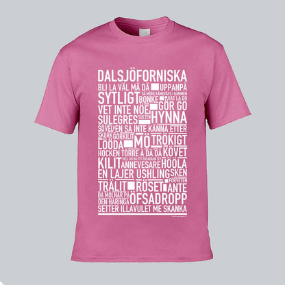 Dalsjöforsnitiska Dialekt Text T-shirt