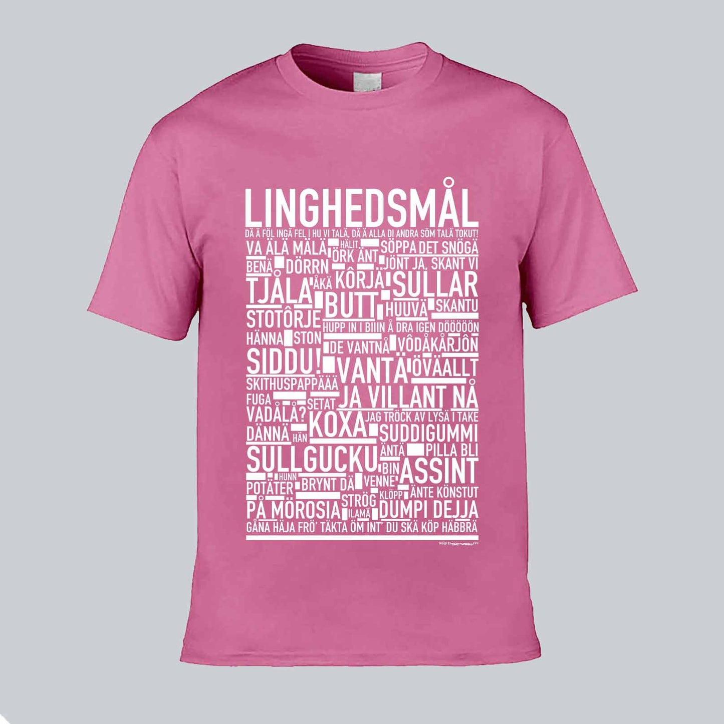 Linghedsmål Dialekt Text T-shirt