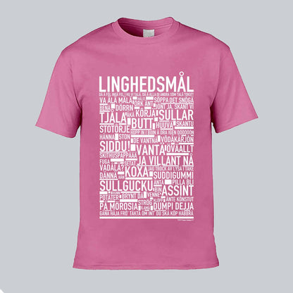 Linghedsmål Dialekt Text T-shirt