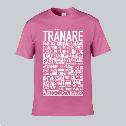 Tränare Text T-shirt