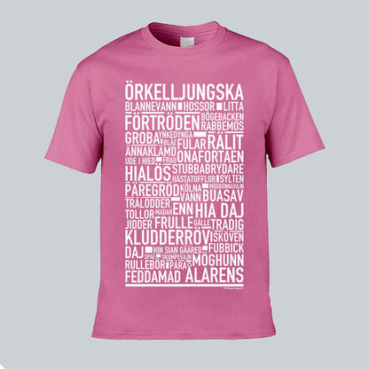 Örkelljungska Dialekt Text T-shirt