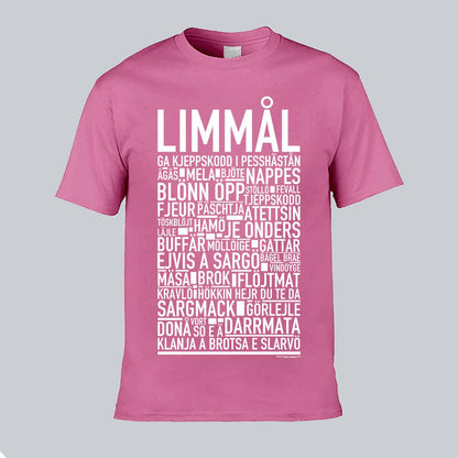 Limmål Dialekt Text T-shirt