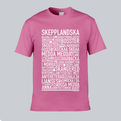 Skepplandska Dialekt Text T-shirt