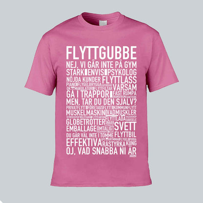 Flyttgubbe Text T-shirt