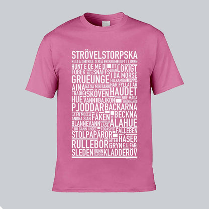 Strövelstorpska Dialekt Text T-shirt
