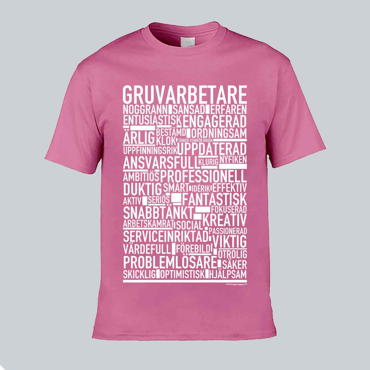 Gruvarbetare Text T-shirt