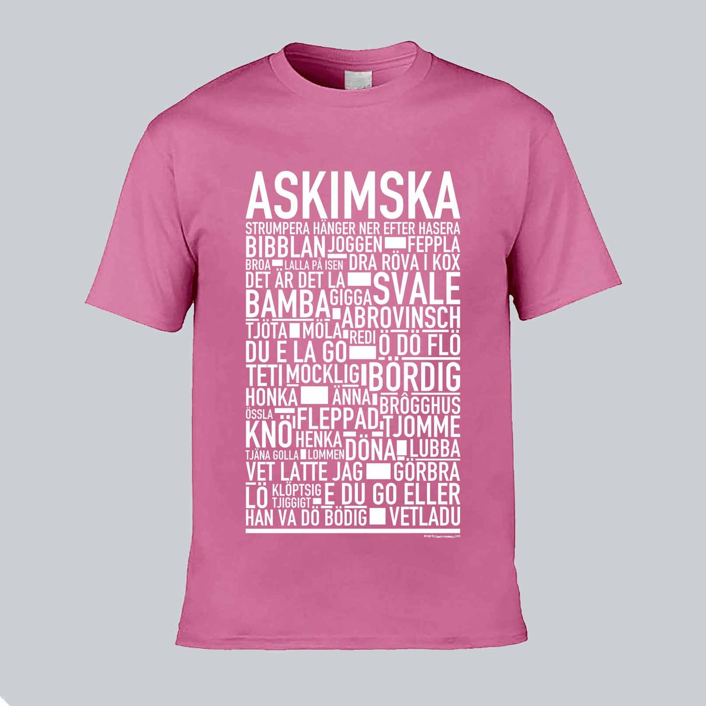 Askimska Dialekt Text T-shirt
