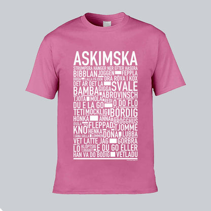 Askimska Dialekt Text T-shirt