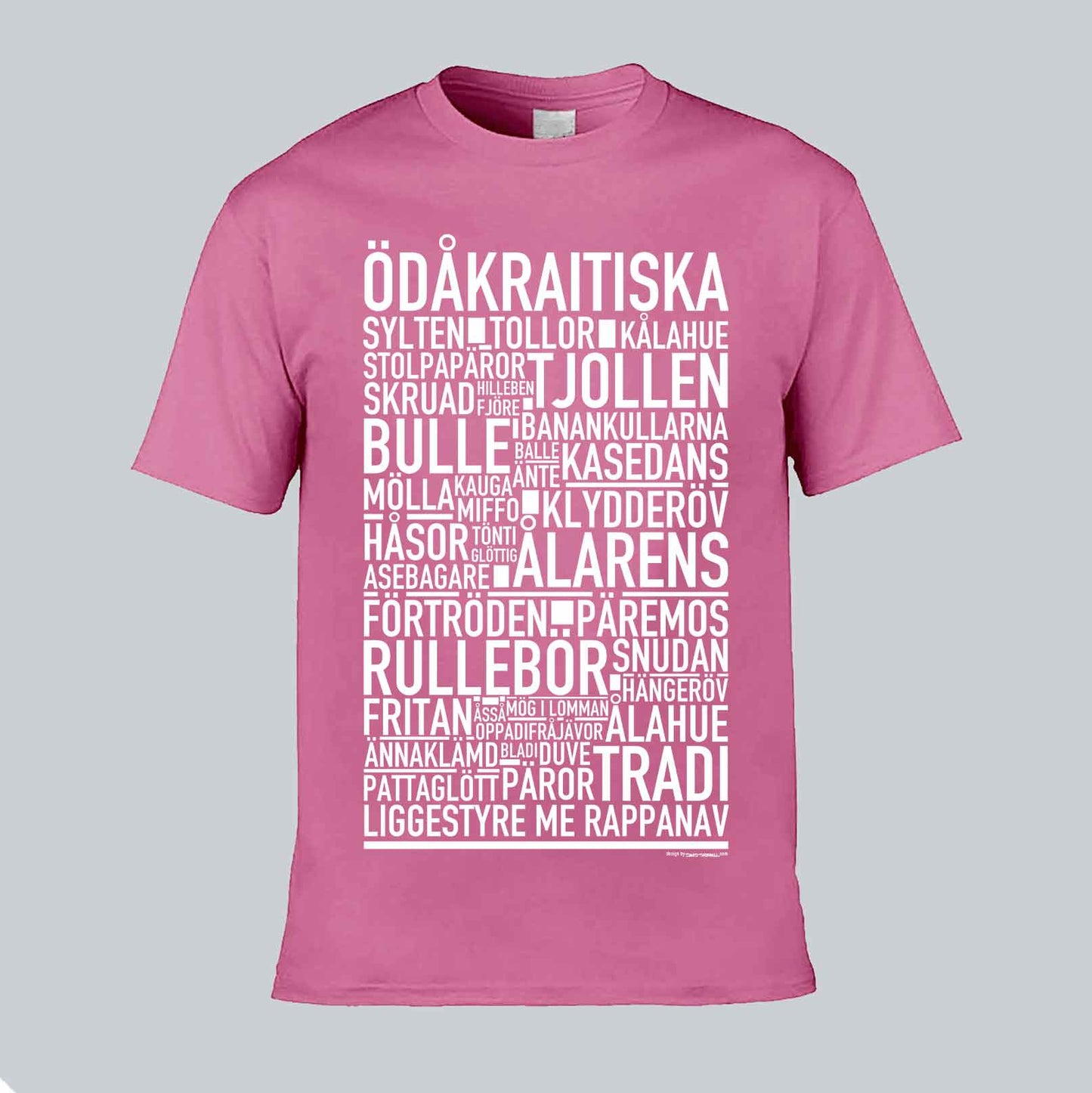 Ödåkraitiska Dialekt Text T-shirt