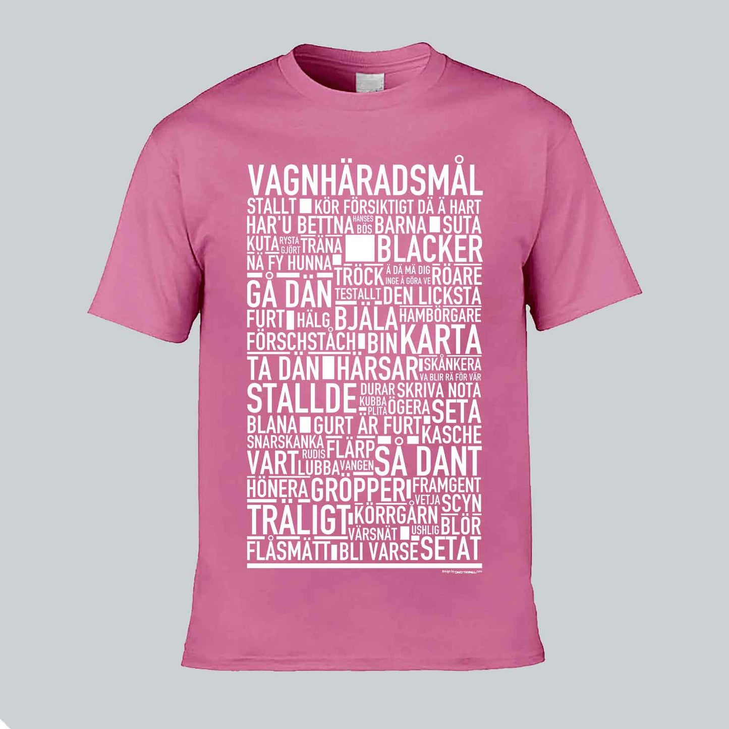 Vagnhäradsmål Dialekt Text T-shirt