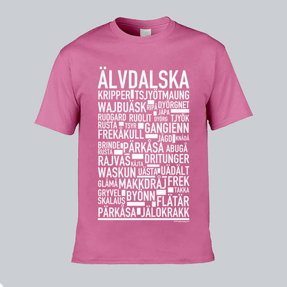 Älvdalska Dialekt Text T-shirt