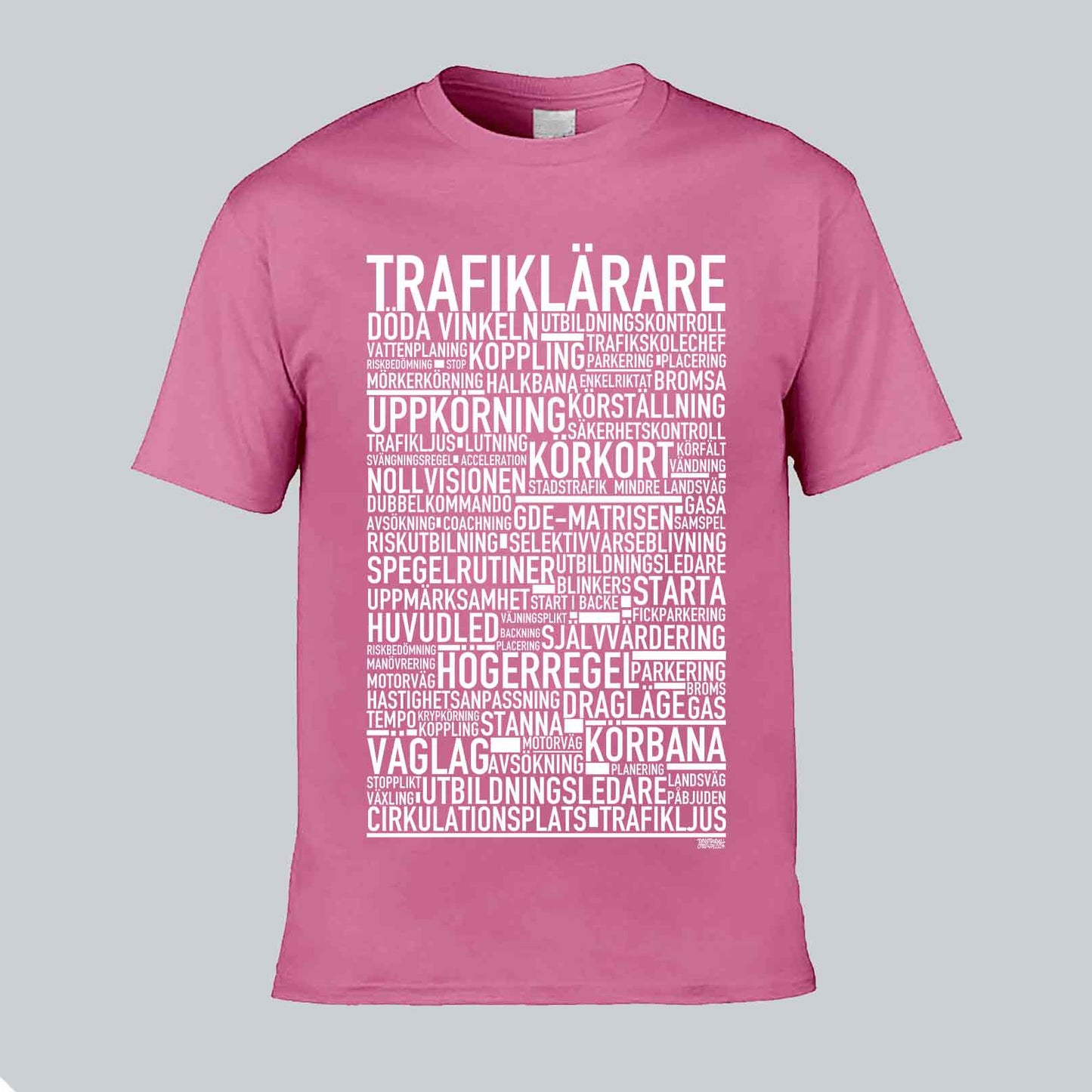 Trafiklärare Text T-shirt