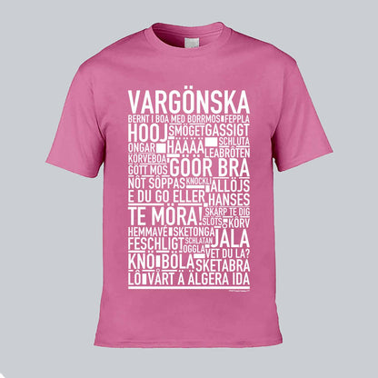Vargönska Dialekt Text T-shirt